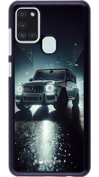 Samsung Galaxy A21s Case Hülle - Mercedes G AMG Nacht