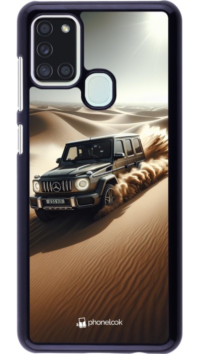 Samsung Galaxy A21s Case Hülle - Mercedes G Drift Wueste