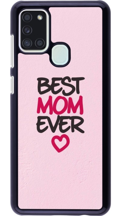 Samsung Galaxy A21s Case Hülle - Mom 2023 best Mom ever pink