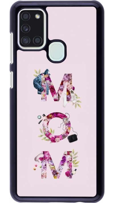 Samsung Galaxy A21s Case Hülle - Mom 2024 girly mom