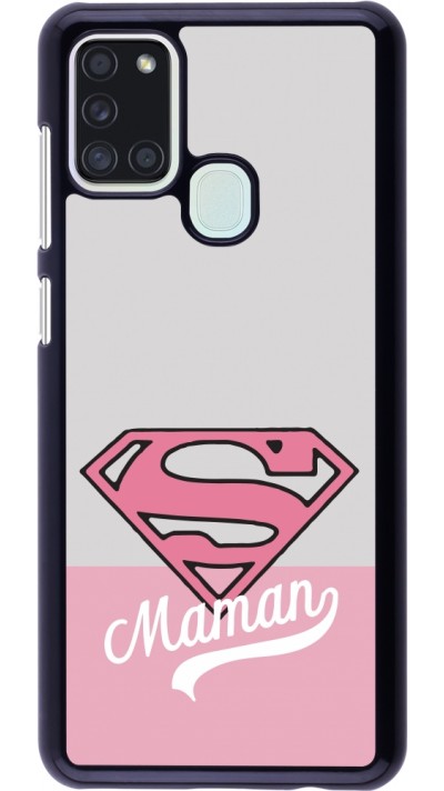 Samsung Galaxy A21s Case Hülle - Mom 2024 Super hero maman