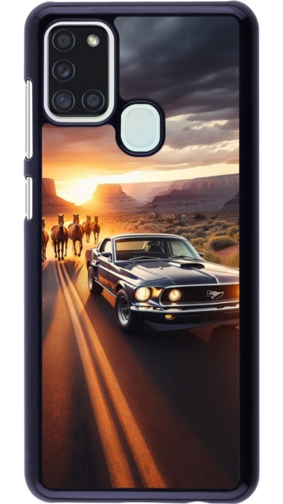 Samsung Galaxy A21s Case Hülle - Mustang 69 Grand Canyon