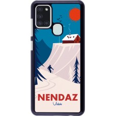 Samsung Galaxy A21s Case Hülle - Nendaz Cabane Ski