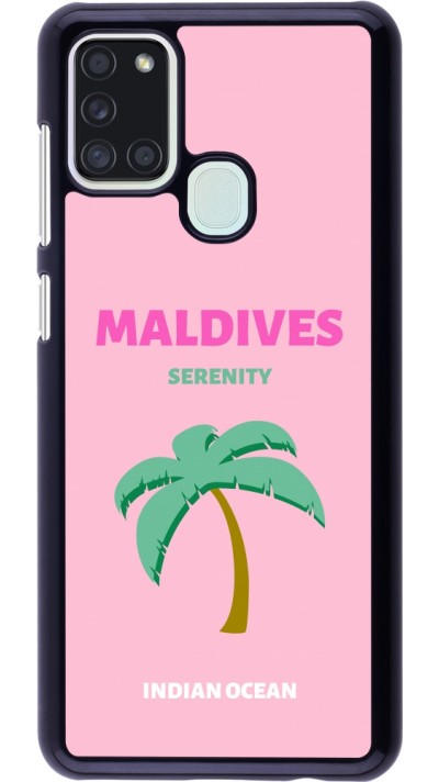 Samsung Galaxy A21s Case Hülle - Pop Summer Destination Maldives