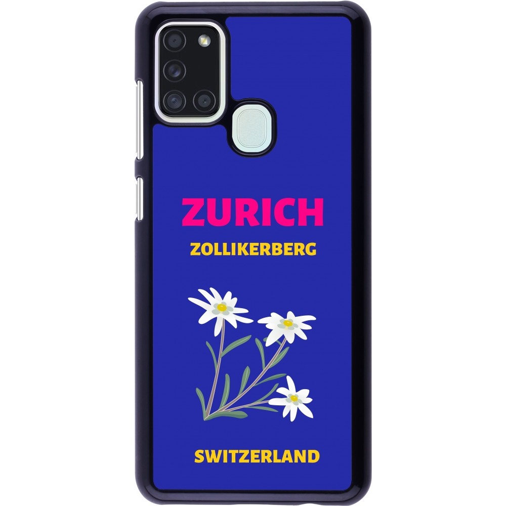 Samsung Galaxy A21s Case Hülle - Pop Summer Destination Zurich