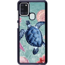 Samsung Galaxy A21s Case Hülle - Preppy Turtle