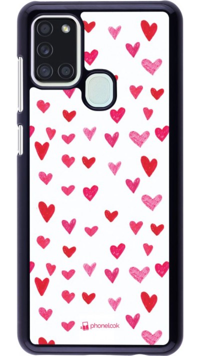 Hülle Samsung Galaxy A21s - Valentine 2022 Many pink hearts