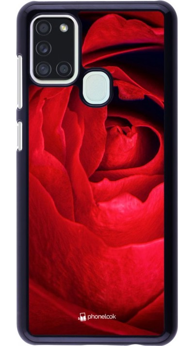 Hülle Samsung Galaxy A21s - Valentine 2022 Rose