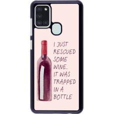 Samsung Galaxy A21s Case Hülle - I just rescued some wine