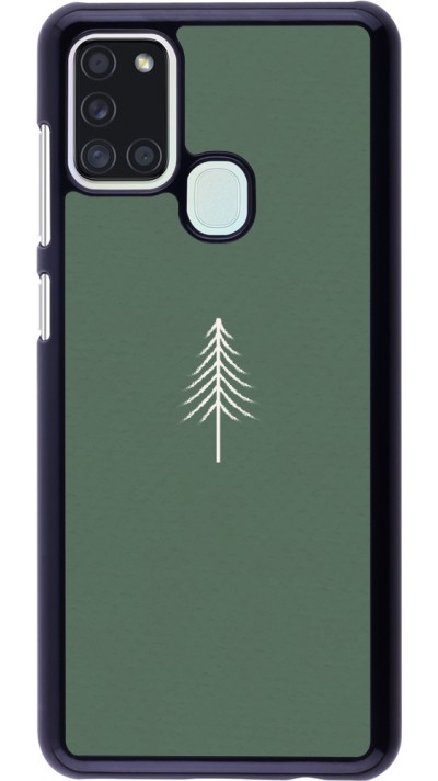 Samsung Galaxy A21s Case Hülle - Christmas 22 minimalist tree