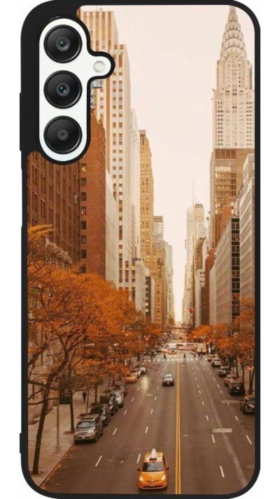 Samsung Galaxy A25 Case Hülle - Silikon schwarz Autumn 2024 New York city