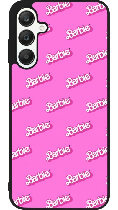 Samsung Galaxy A25 Case Hülle - Silikon schwarz Barbie Pattern