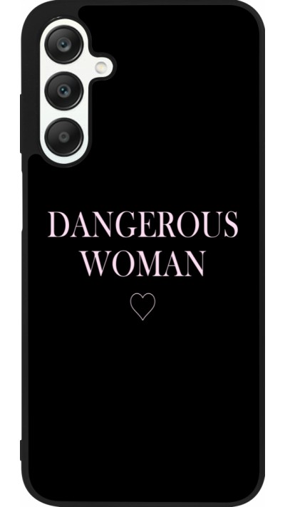 Samsung Galaxy A25 Case Hülle - Silikon schwarz Dangerous woman