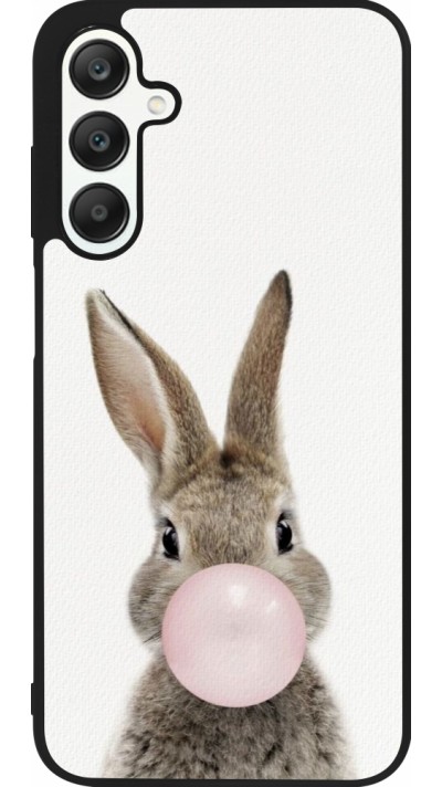 Samsung Galaxy A25 Case Hülle - Silikon schwarz Easter 2023 bubble gum bunny