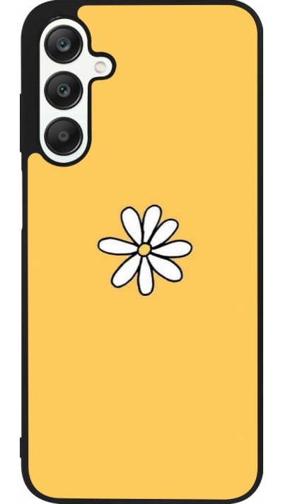 Samsung Galaxy A25 Case Hülle - Silikon schwarz Easter 2023 daisy