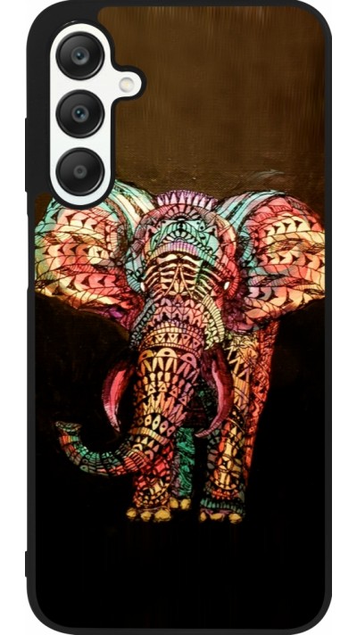 Samsung Galaxy A25 Case Hülle - Silikon schwarz Elephant 02