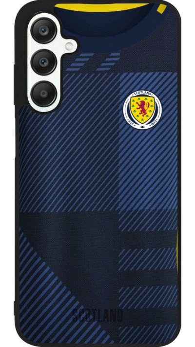 Samsung Galaxy A25 Case Hülle - Silikon schwarz Schottland personalisierbares Fussballtrikot