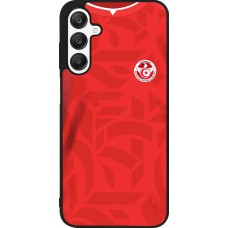 Samsung Galaxy A25 Case Hülle - Silikon schwarz Tunesien 2022 personalisierbares Fussballtrikot