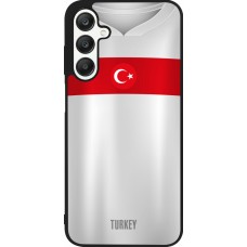 Samsung Galaxy A25 Case Hülle - Silikon schwarz Türkei personalisierbares Fussballtrikot