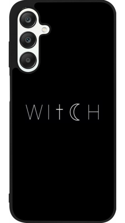 Samsung Galaxy A25 Case Hülle - Silikon schwarz Halloween 22 witch word