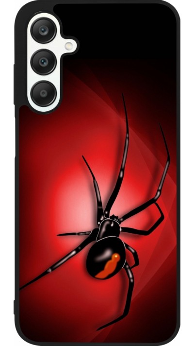 Samsung Galaxy A25 Case Hülle - Silikon schwarz Halloween 2023 spider black widow