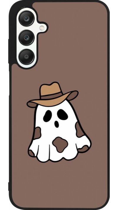 Samsung Galaxy A25 Case Hülle - Silikon schwarz Halloween 2024 cowboy ghost