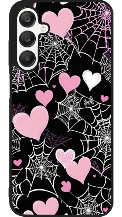 Samsung Galaxy A25 Case Hülle - Silikon schwarz Halloween 2024 girly