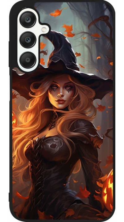 Samsung Galaxy A25 Case Hülle - Silikon schwarz Halloween 2024 sexy witch