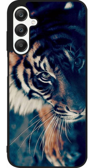 Samsung Galaxy A25 Case Hülle - Silikon schwarz Incredible Lion