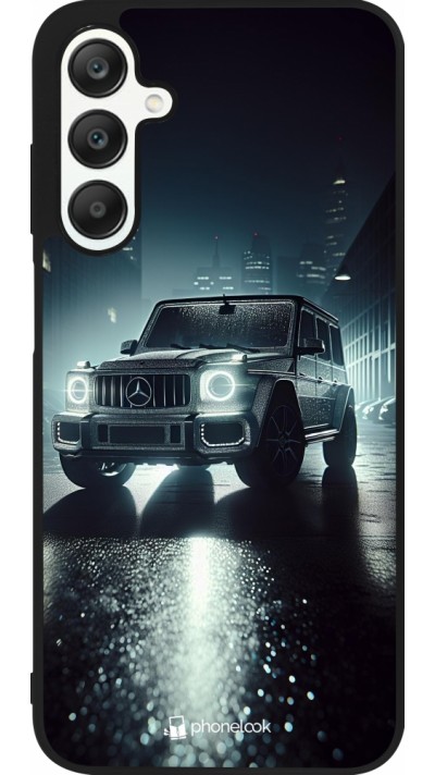 Samsung Galaxy A25 Case Hülle - Silikon schwarz Mercedes G AMG Nacht