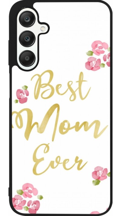 Samsung Galaxy A25 Case Hülle - Silikon schwarz Mom 2024 best Mom ever