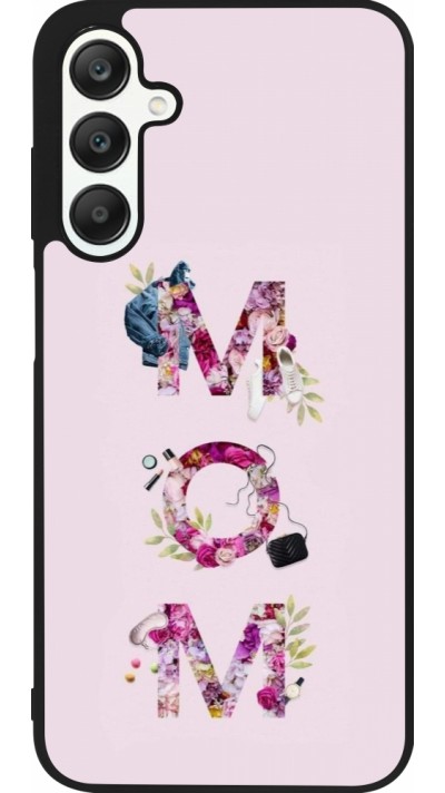 Samsung Galaxy A25 Case Hülle - Silikon schwarz Mom 2024 girly mom