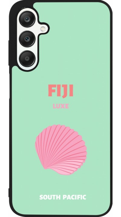 Samsung Galaxy A25 Case Hülle - Silikon schwarz Pop Summer Destination Fiji