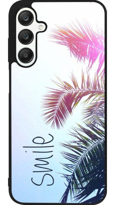 Samsung Galaxy A25 Case Hülle - Silikon schwarz Smile 05