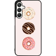 Samsung Galaxy A25 Case Hülle - Silikon schwarz Spring 23 donuts