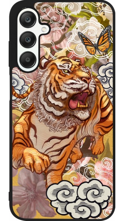 Samsung Galaxy A25 Case Hülle - Silikon schwarz Spring 23 japanese tiger