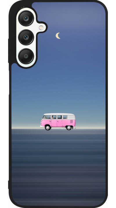 Samsung Galaxy A25 Case Hülle - Silikon schwarz Spring 23 pink bus