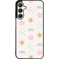 Samsung Galaxy A25 Case Hülle - Silikon schwarz Spring 23 weather