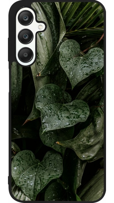 Samsung Galaxy A25 Case Hülle - Silikon schwarz Spring 23 fresh plants