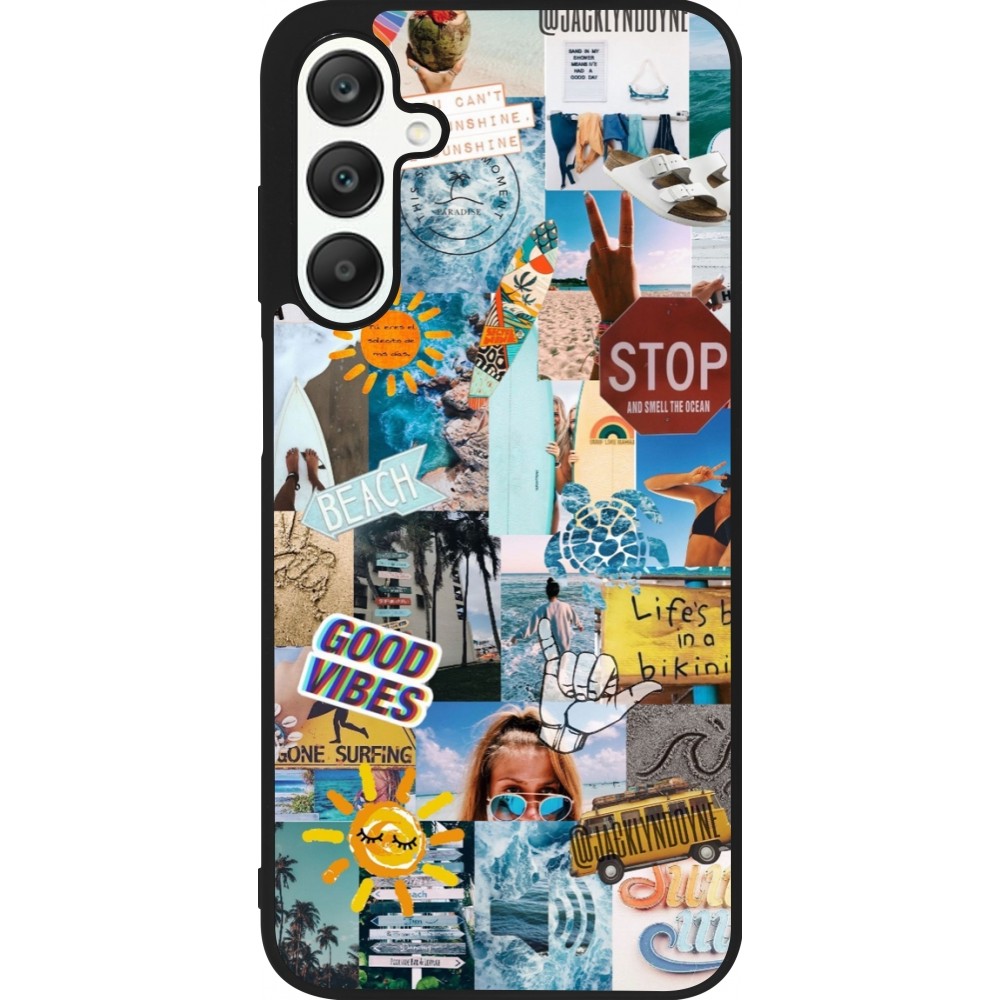 Samsung Galaxy A25 Case Hülle - Silikon schwarz Summer 2021 15