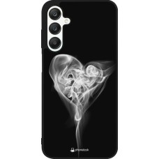 Samsung Galaxy A25 Case Hülle - Silikon schwarz Valentine 2022 Black Smoke