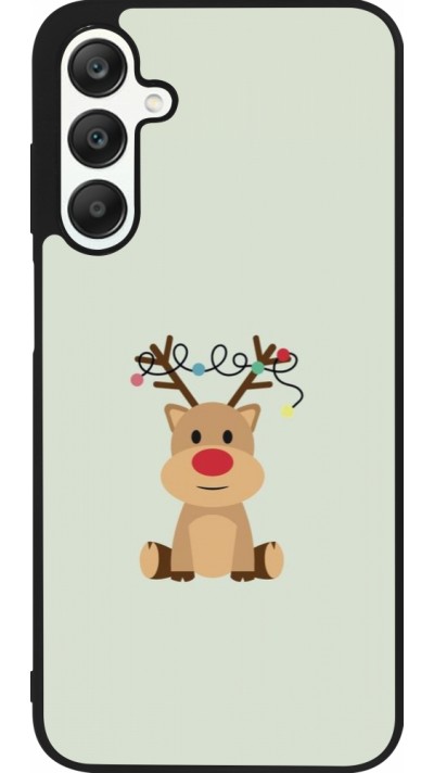 Samsung Galaxy A25 Case Hülle - Silikon schwarz Christmas 22 baby reindeer