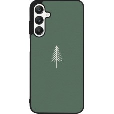 Samsung Galaxy A25 Case Hülle - Silikon schwarz Christmas 22 minimalist tree