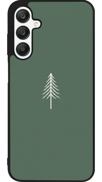 Samsung Galaxy A25 Case Hülle - Silikon schwarz Christmas 22 minimalist tree