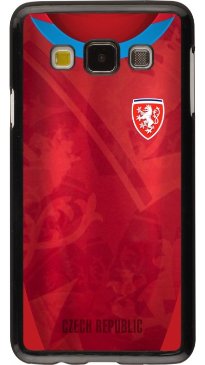 Coque Samsung Galaxy A3 (2015) - Maillot de football République Tchèque personnalisable
