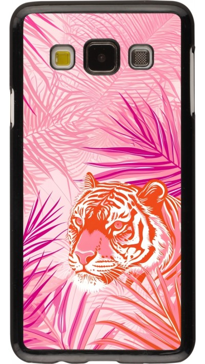 Coque Samsung Galaxy A3 (2015) - Tigre palmiers roses