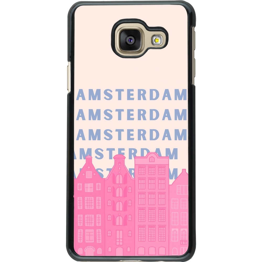 Samsung Galaxy A3 (2016) Case Hülle - Amsterdam Pink Print