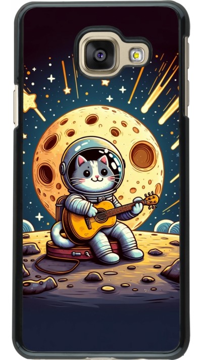 Samsung Galaxy A3 (2016) Case Hülle - AstroKatze RockMond