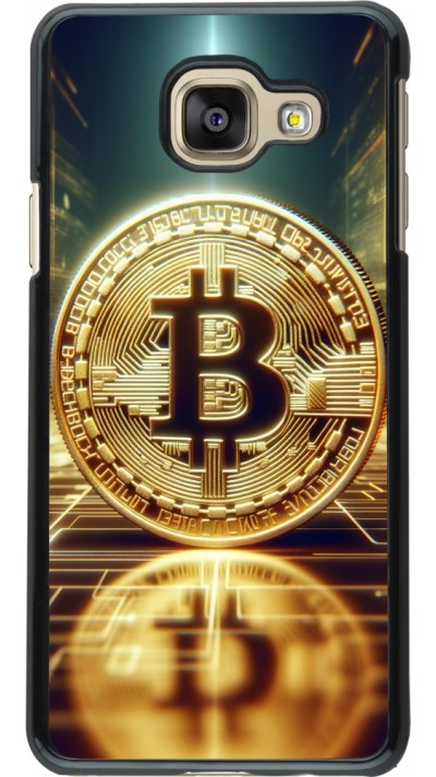 Samsung Galaxy A3 (2016) Case Hülle - Bitcoin Stehen