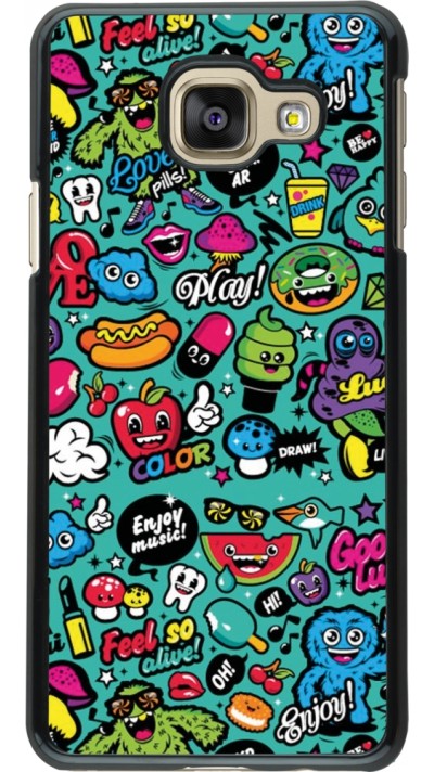 Samsung Galaxy A3 (2016) Case Hülle - Cartoons old school